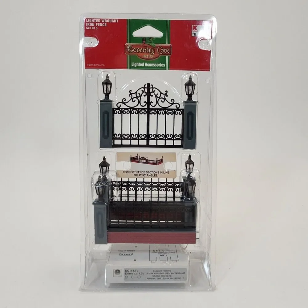 Lemax Christmas Lot of 11 Coventry Cove Christmas Village Accessories Figures